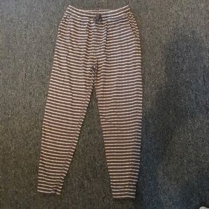 Tea collection Black striped joggers